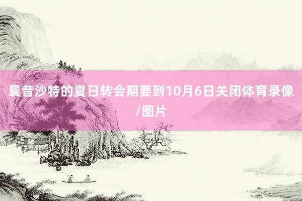 曩昔沙特的夏日转会期要到10月6日关闭体育录像/图片