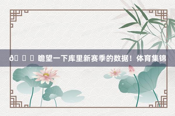 👀瞻望一下库里新赛季的数据！体育集锦