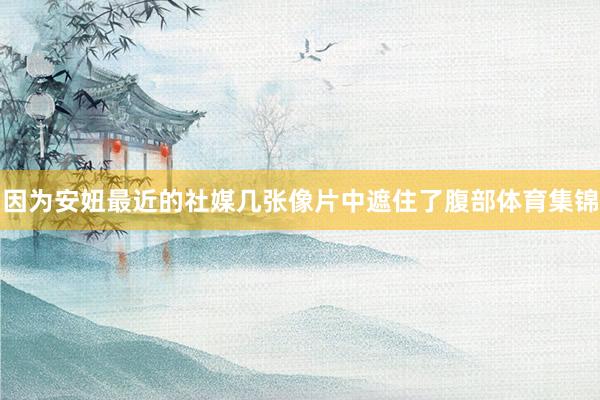 因为安妞最近的社媒几张像片中遮住了腹部体育集锦